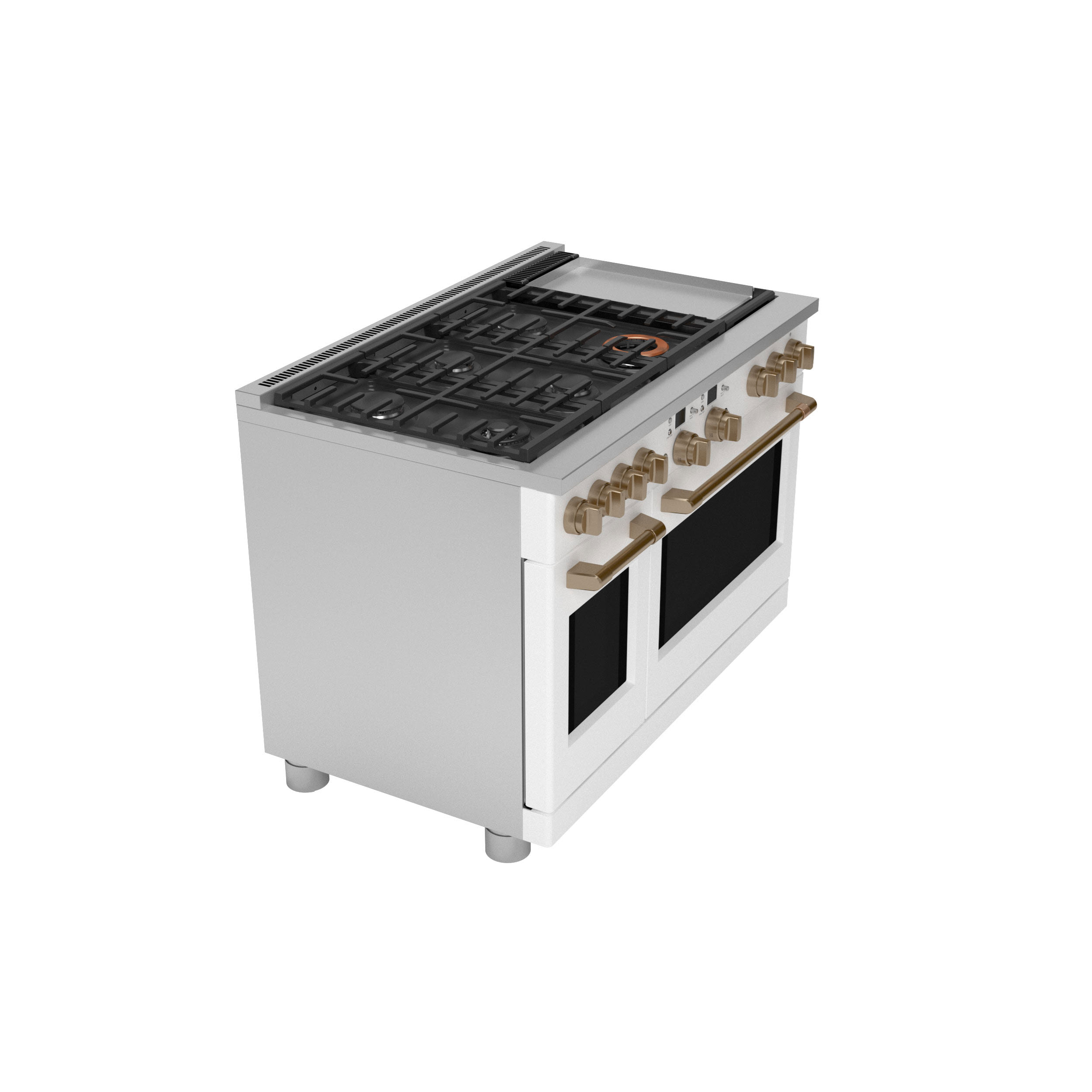 Cafe C2Y486P4TW2 Café™ 48" Smart DualFuel CommercialStyle Range
