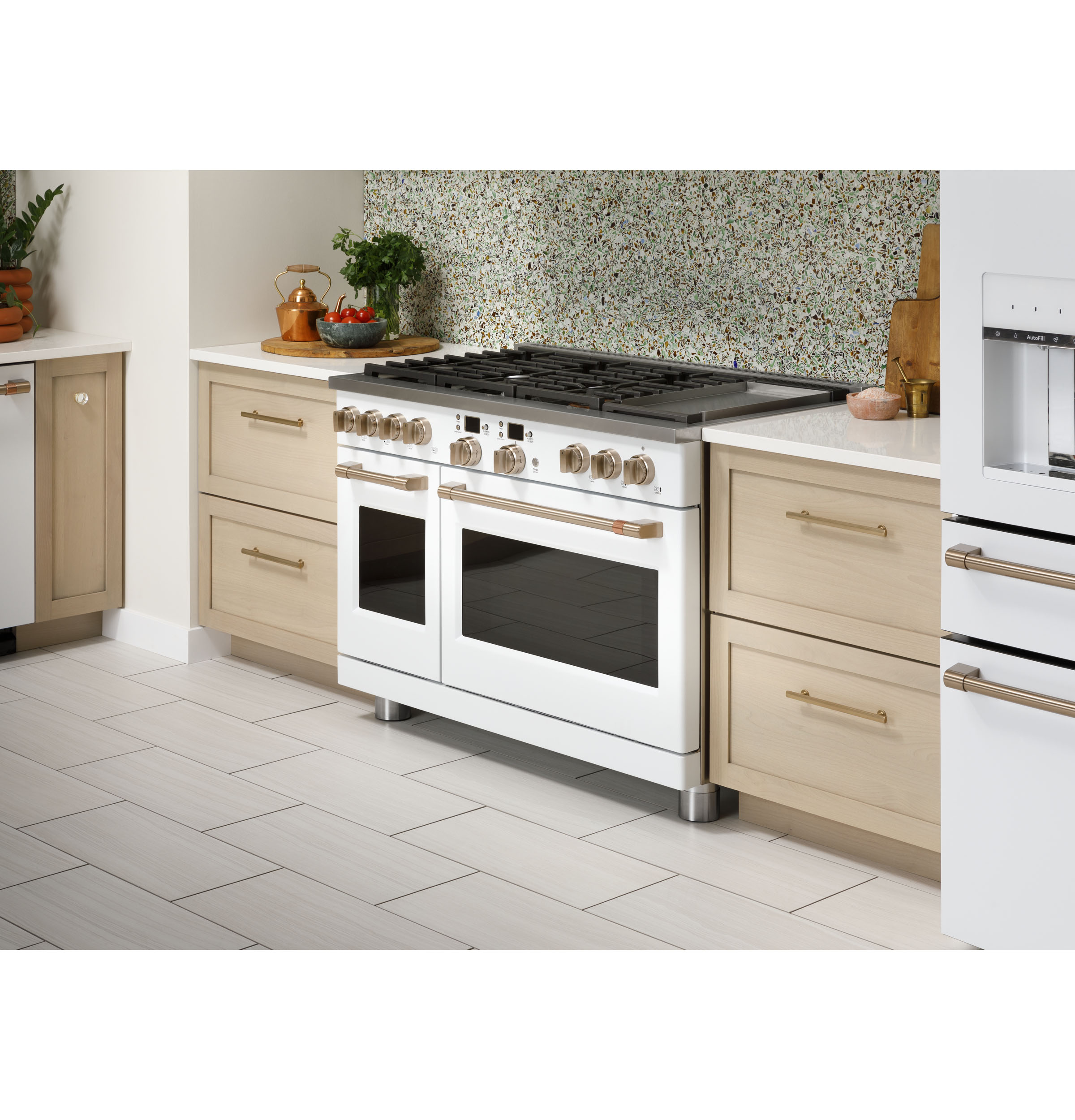 Cafe C2Y486P4TW2 Café™ 48" Smart DualFuel CommercialStyle Range