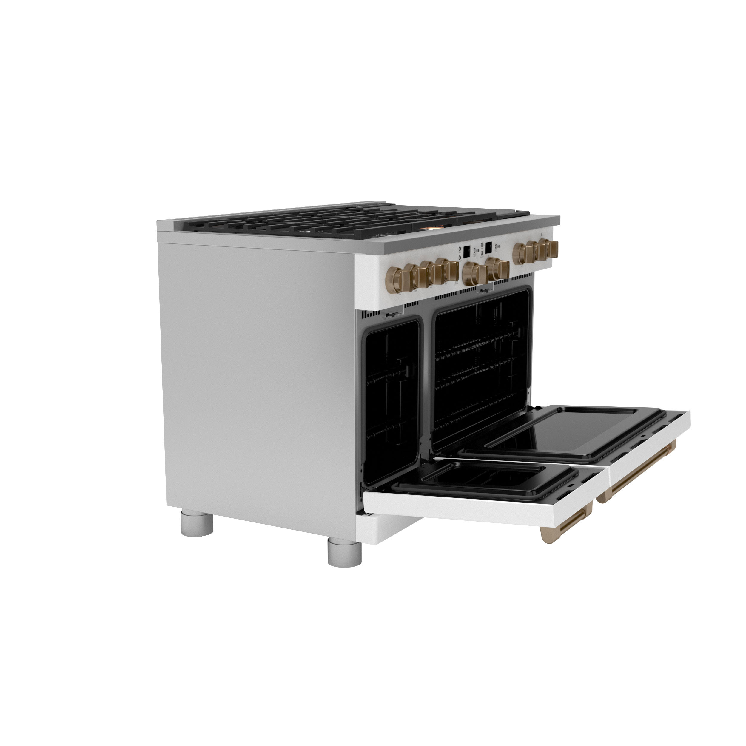 Cafe C2Y486P4TW2 Café™ 48" Smart DualFuel CommercialStyle Range