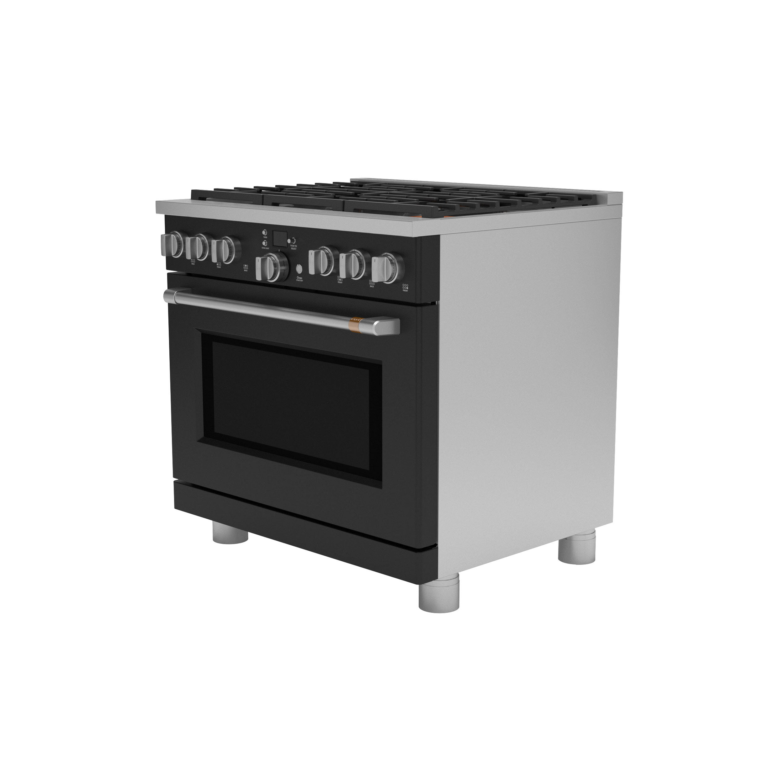 Cafe C2Y366P3TD1 Café™ 36" Smart DualFuel CommercialStyle Range with 6 Burners (Natural