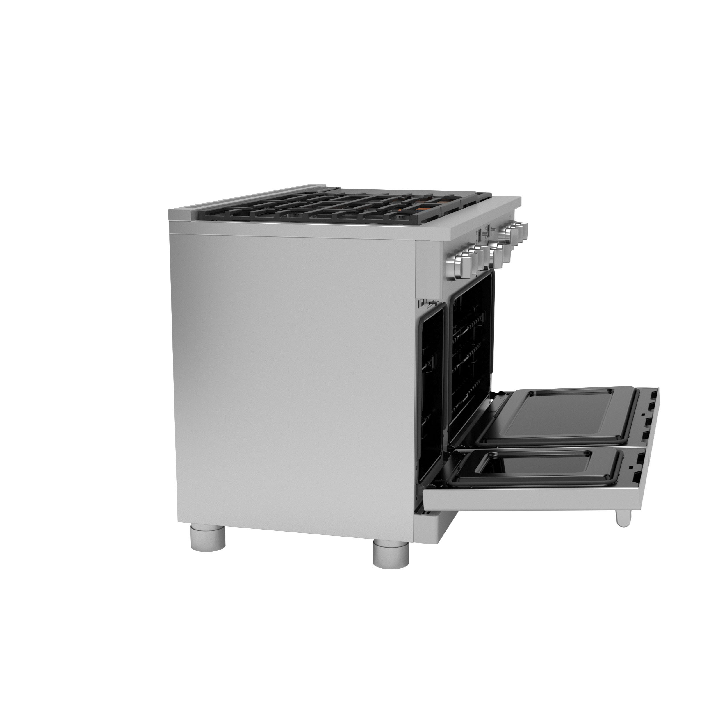 Cafe C2Y486P2TS1 Café™ 48" Smart DualFuel CommercialStyle Range