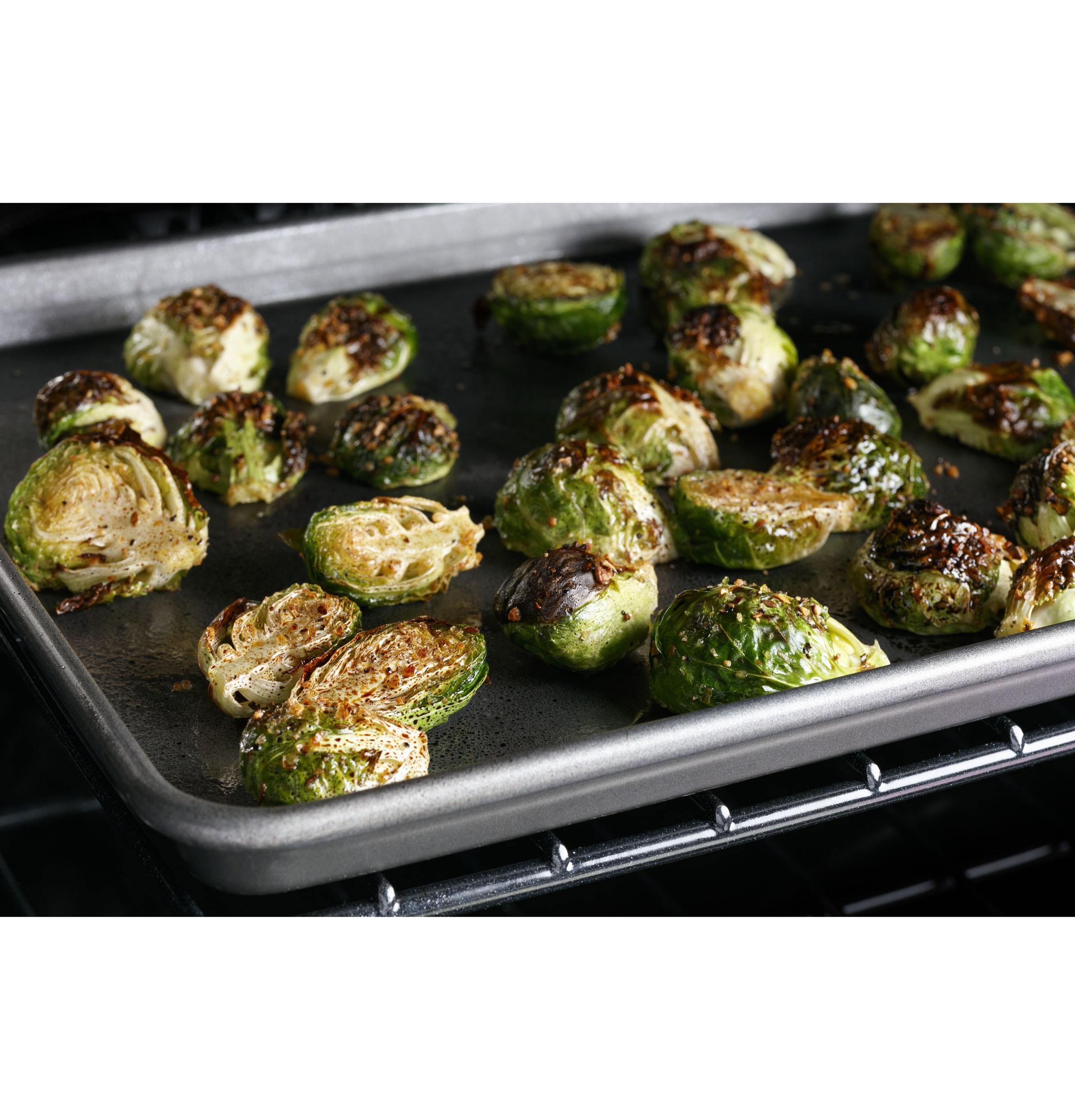 Cafe CGS700P4MW2 Café™ 30" Smart SlideIn, FrontControl, Gas Range with Convection Oven