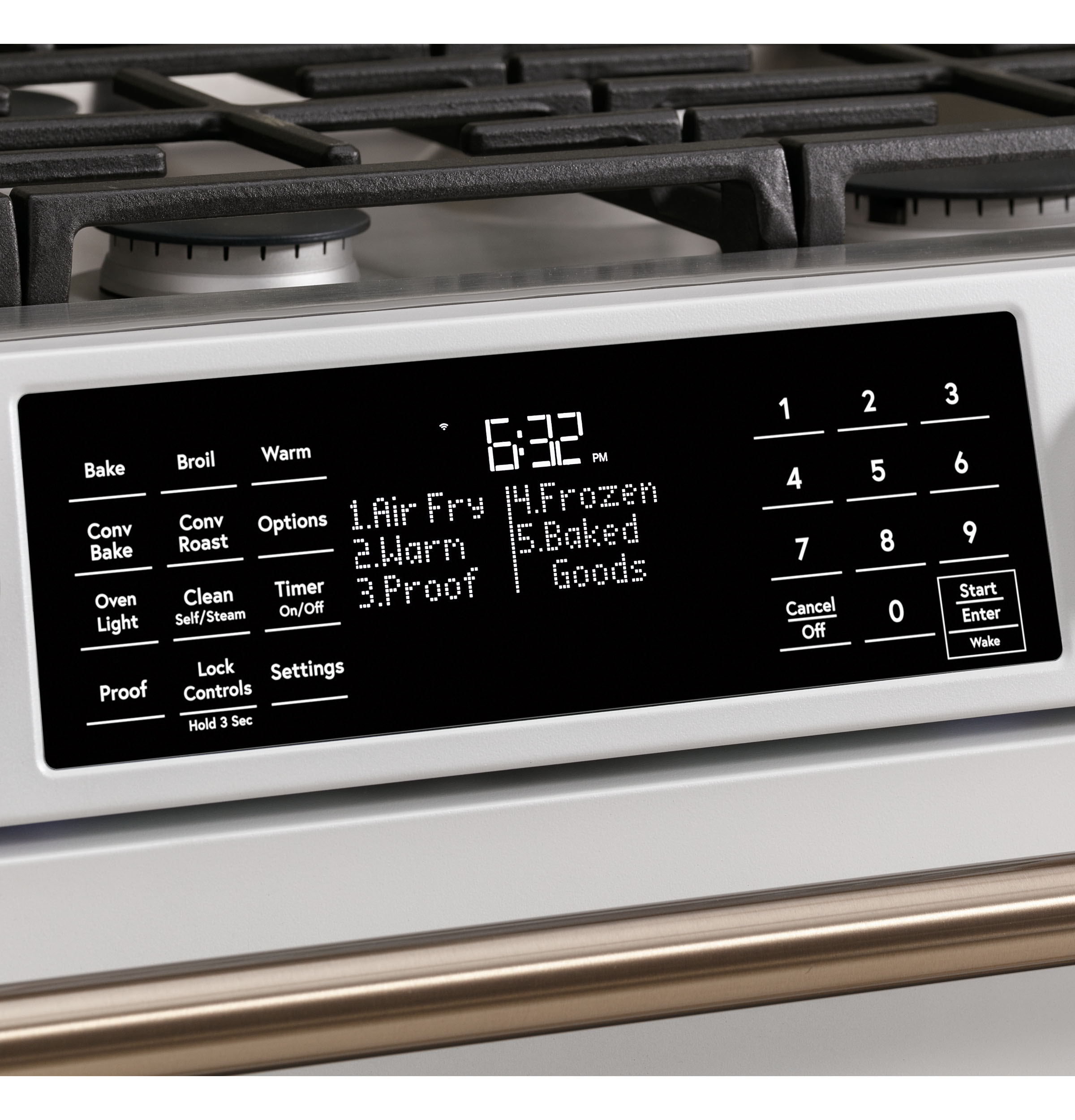Cafe CGS700P4MW2 Café™ 30" Smart SlideIn, FrontControl, Gas Range