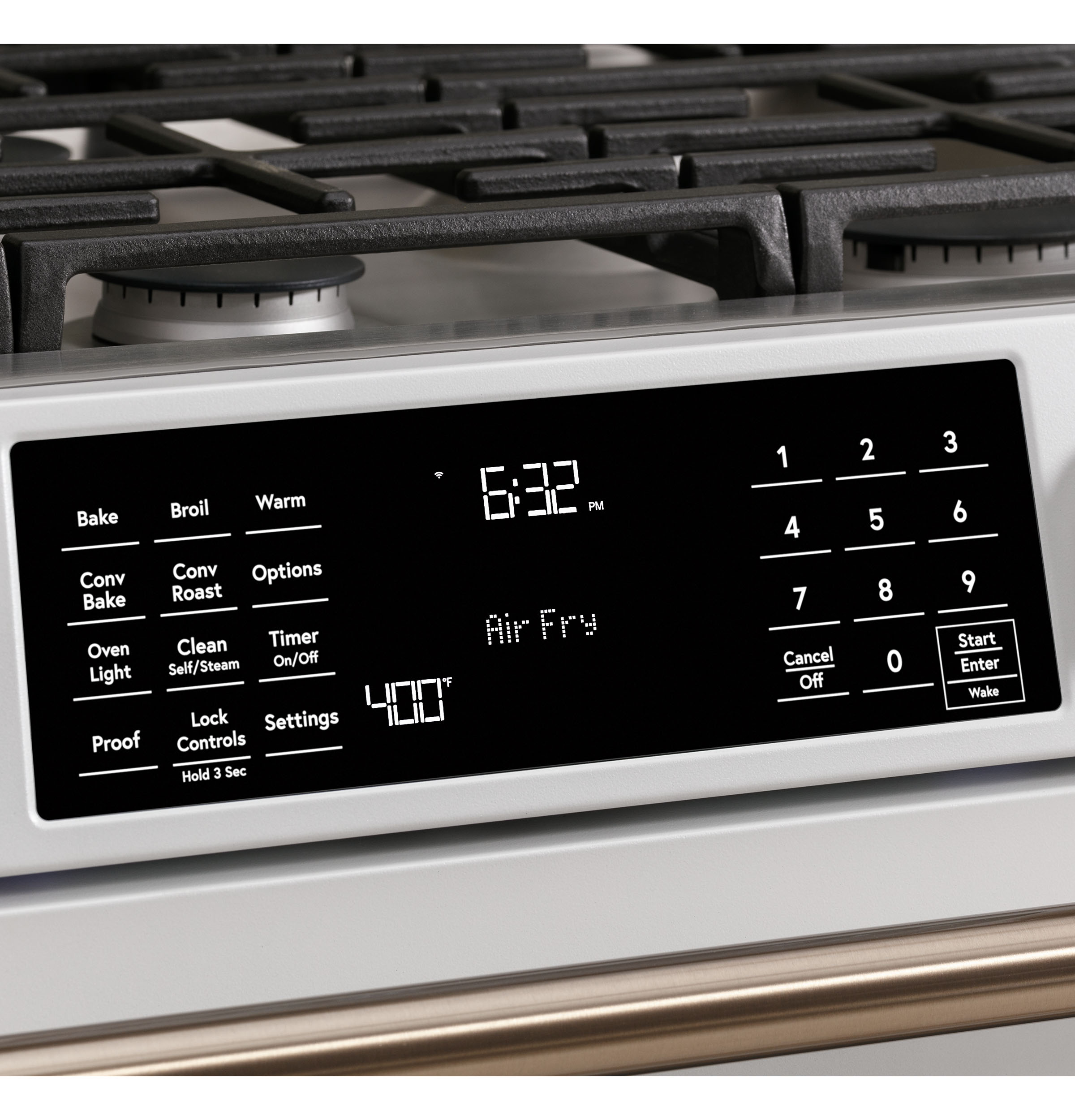 Cafe CGS700P4MW2 Café™ 30" Smart SlideIn, FrontControl, Gas Range
