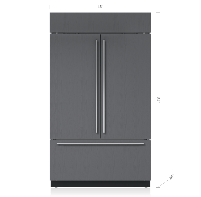 SubZero CL4850UFDID/O 48" Classic French Door Refrigerator/Freezer
