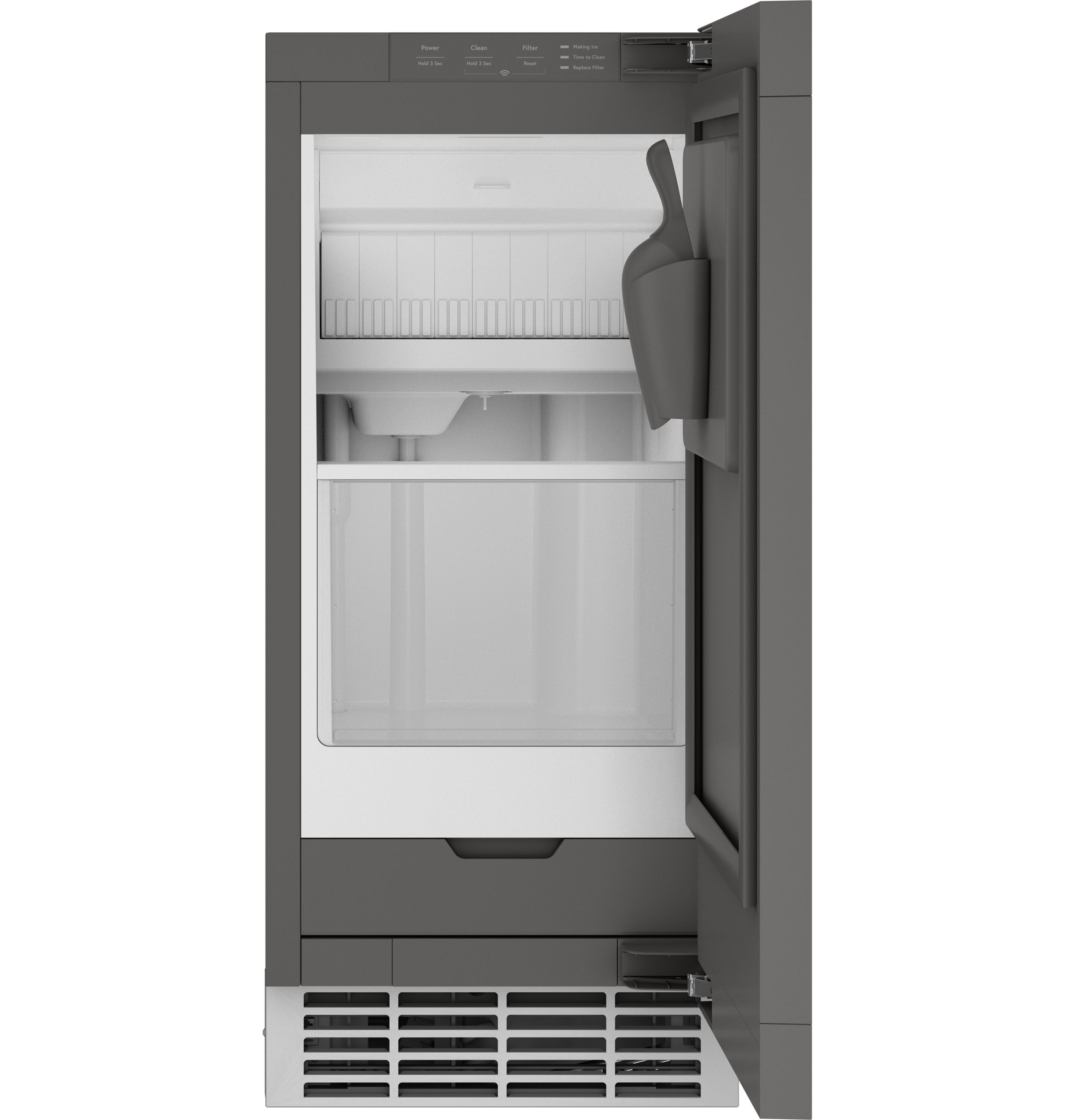 Perlick 15-in ADA-Compliant Left Hinge Clear Ice Maker