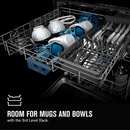 Maytag MDB8959SKZ Top control dishwasher with Third Level Rack and