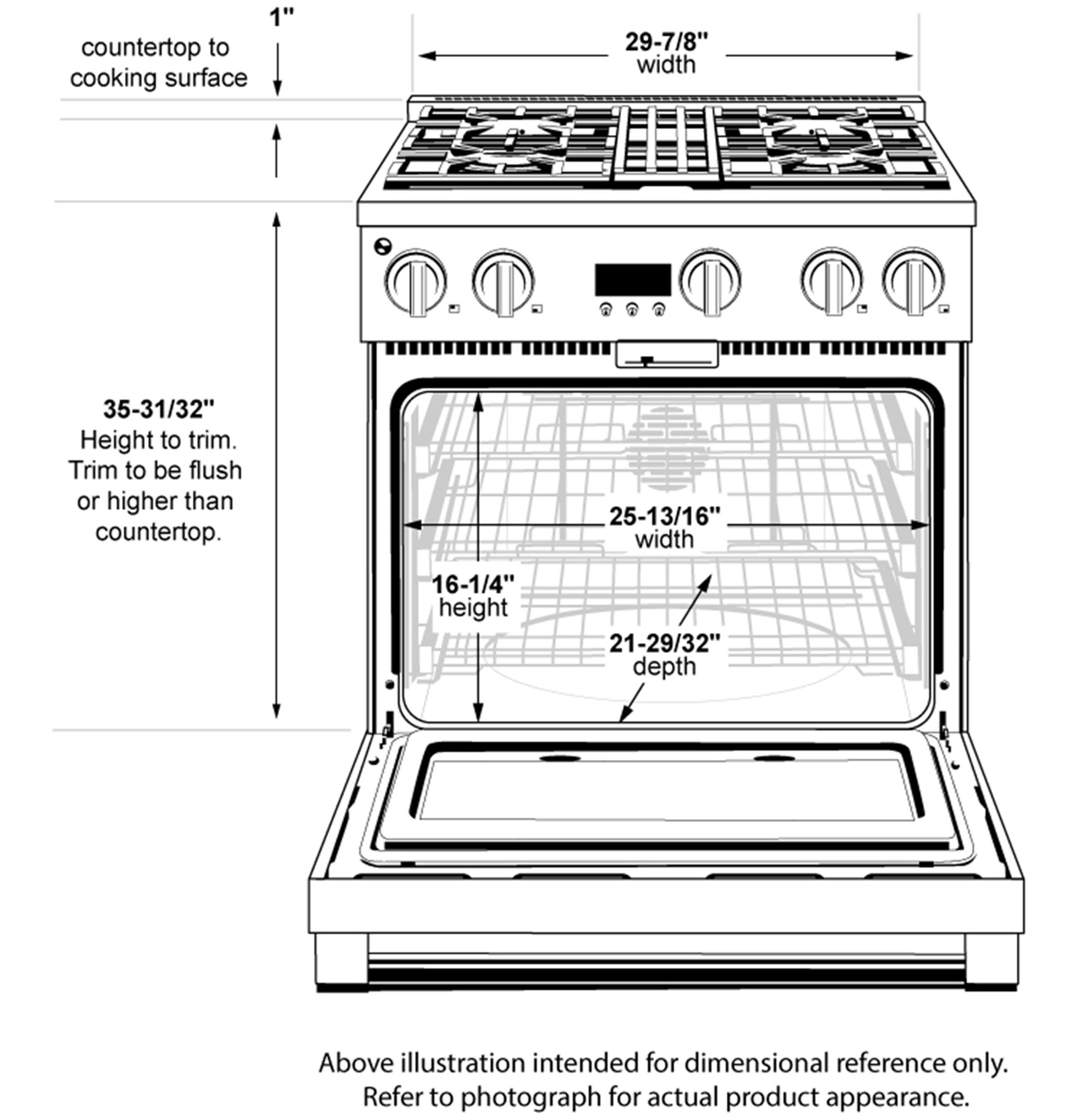 Monogram ZDP304NTSSSP Monogram 30" DualFuel Professional Range