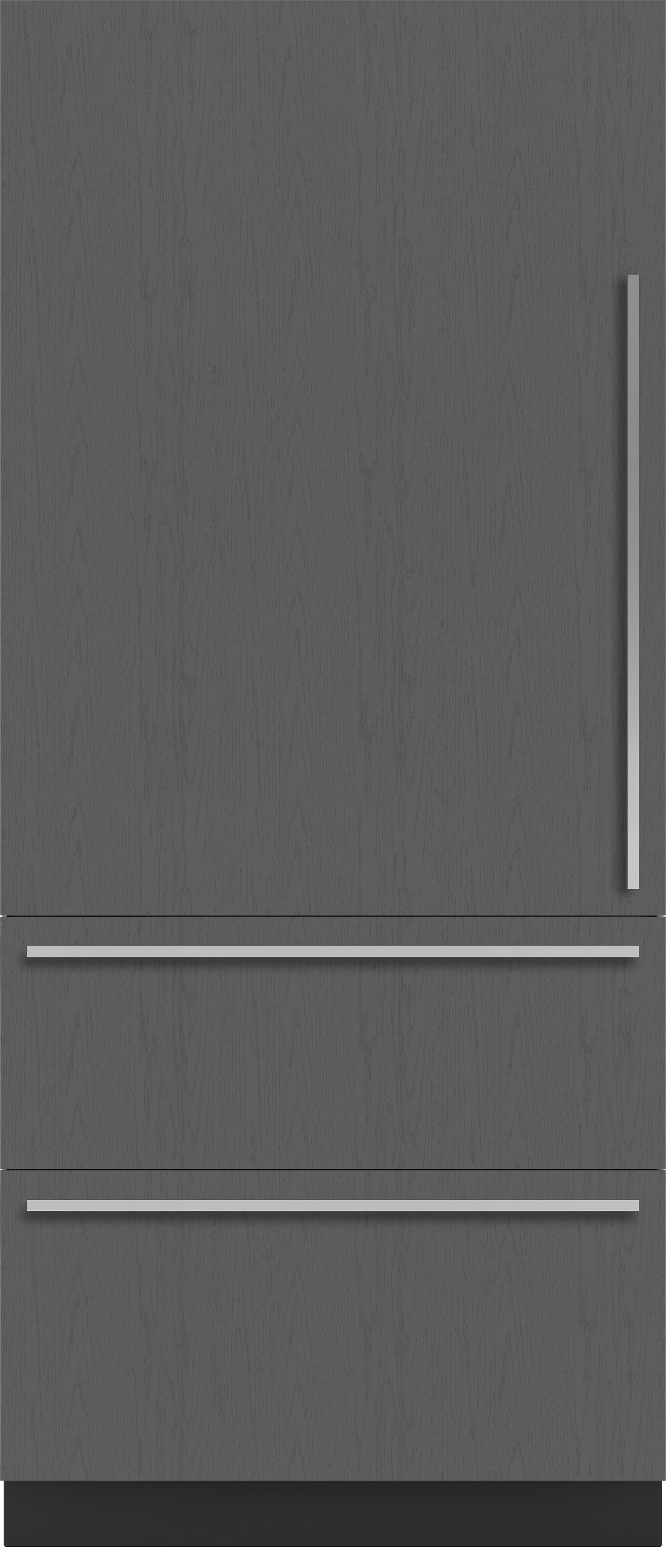 Sub-Zero 36" Designer Over-and-Under Refrigerator/Freezer with Ice Maker - Panel Ready