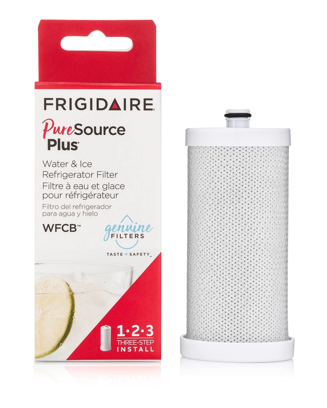 Model: WFCB | Frigidaire PureSource Plus® Water and Ice Refrigerator Filter