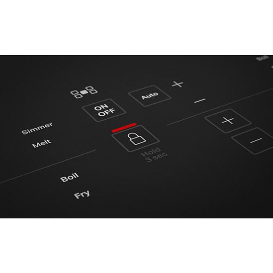 KitchenAid KCIG556JBL 36Inch 5Element Sensor Induction Cooktop