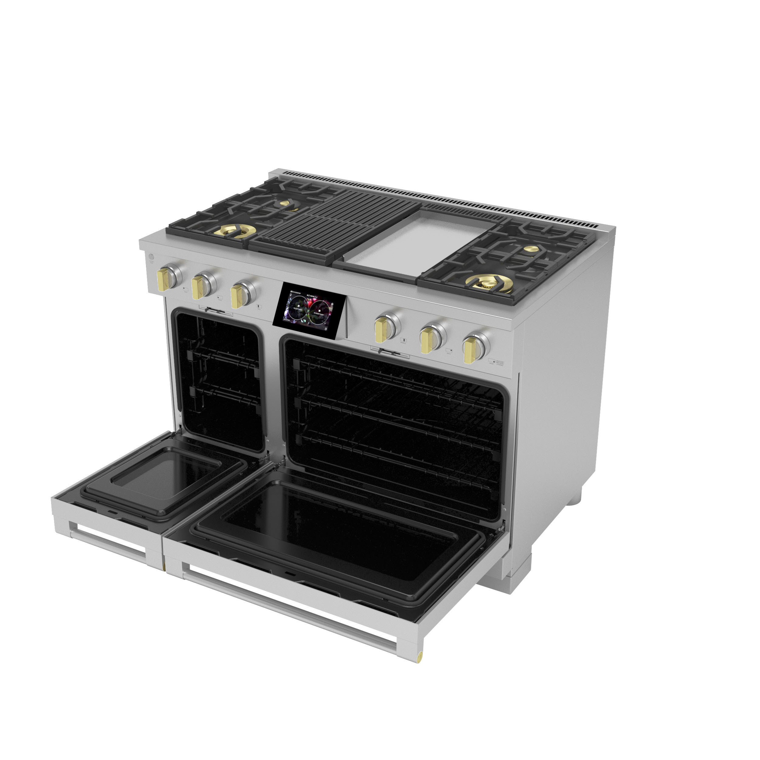 Monogram ZDP484NGTSS Monogram 48" DualFuel Professional Range with