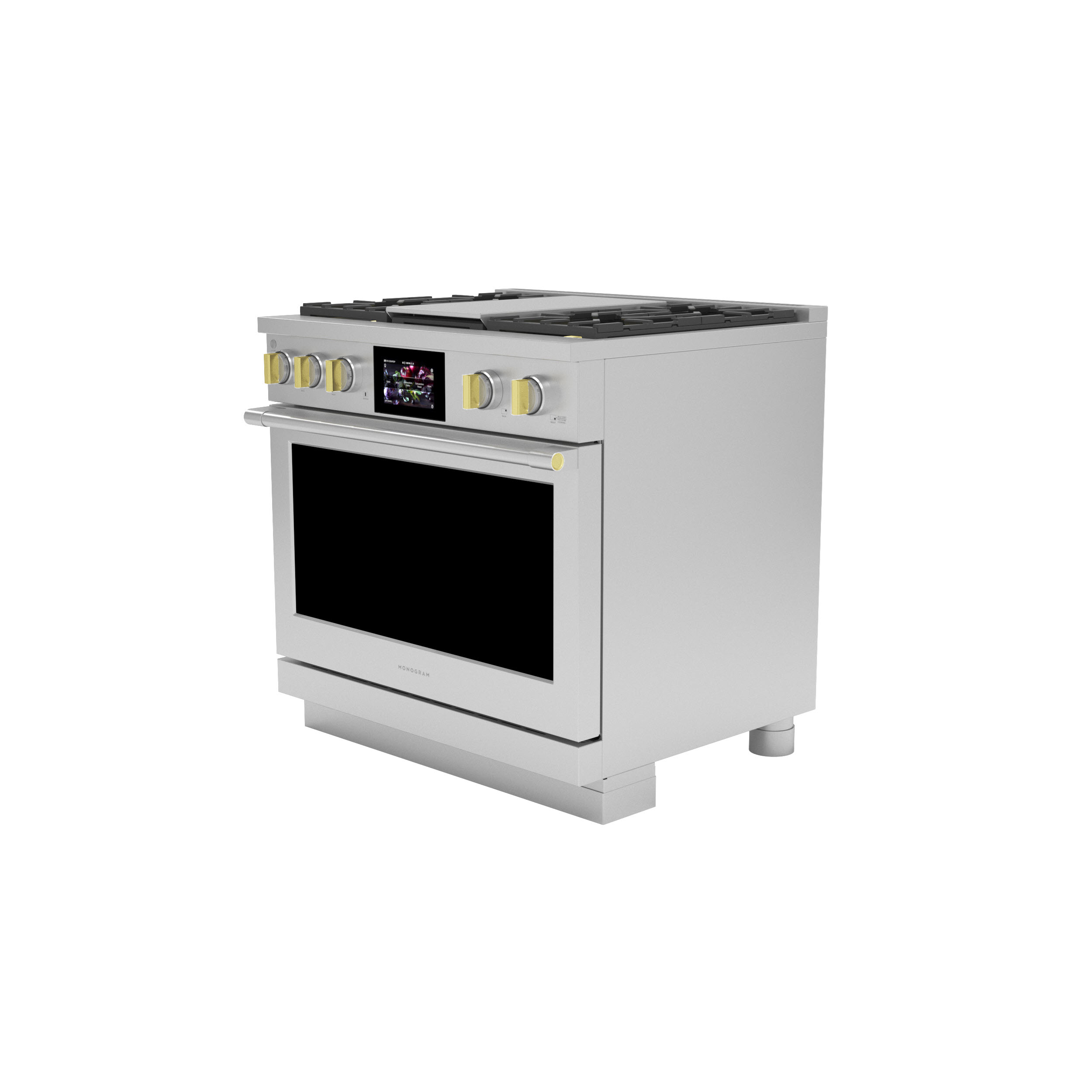 Monogram ZDP364NDTSS Monogram 36" DualFuel Professional Range with
