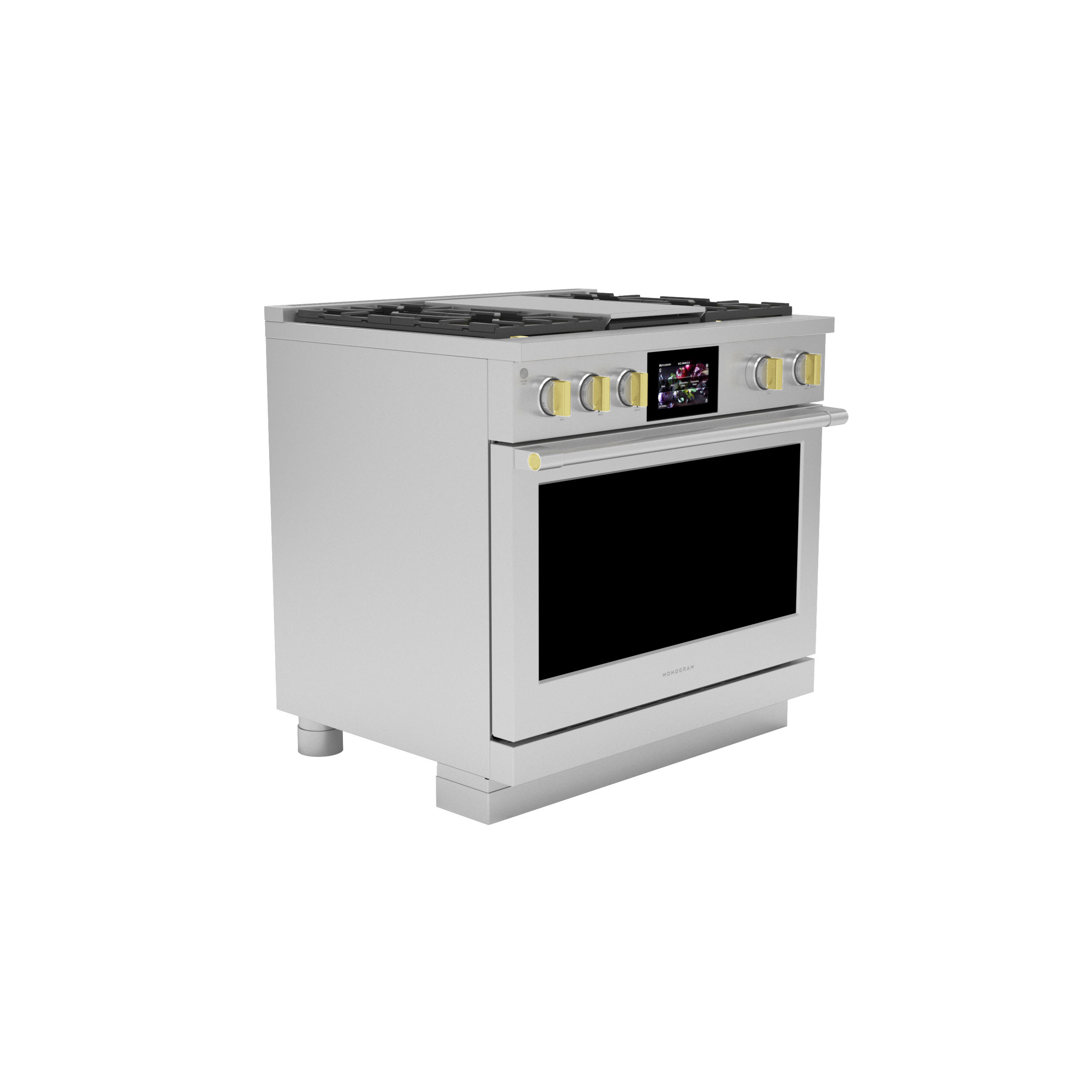 Monogram ZDP364NDTSS Monogram 36" DualFuel Professional Range with