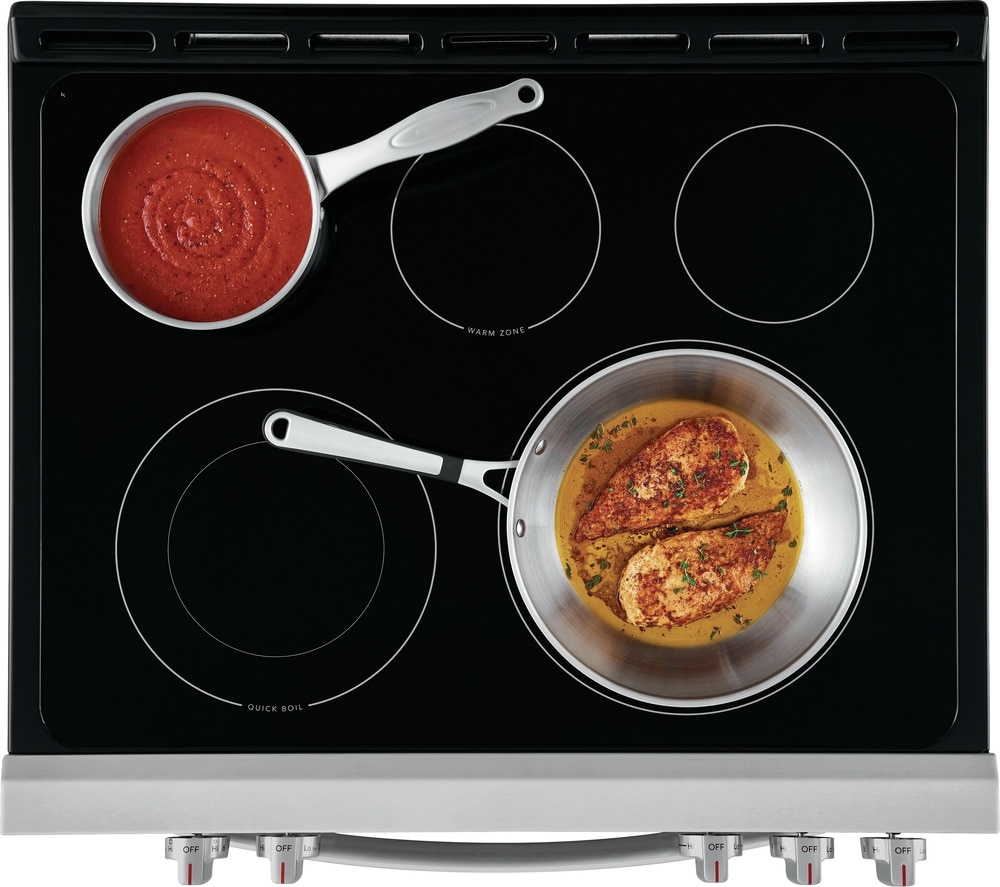 Model: FFEH3054UB | Frigidaire 30" Front Control Freestanding Electric Range