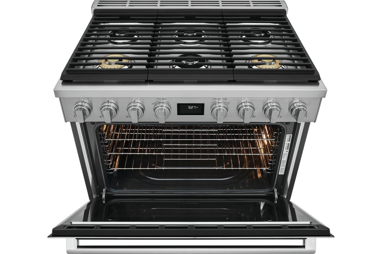 Model: ECFD3668AS | Electrolux 36" Dual-Fuel Freestanding Range