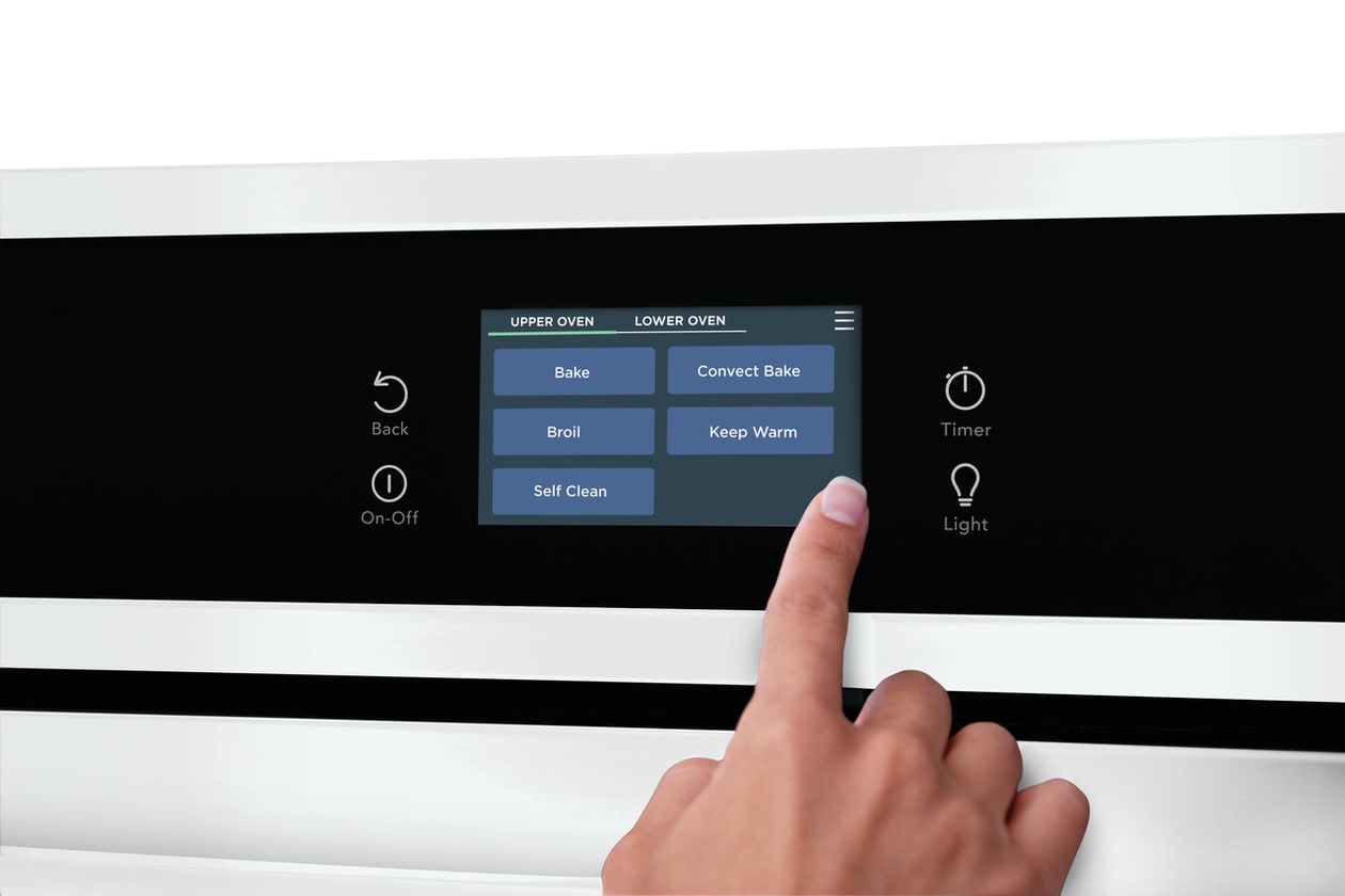 Model: FCWD3027AW | Frigidaire 30" Double Electric Wall Oven with Fan Convection