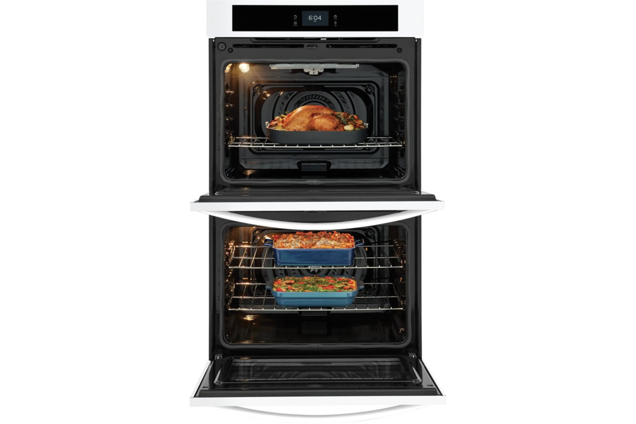 Model: FCWD3027AW | Frigidaire 30" Double Electric Wall Oven with Fan Convection
