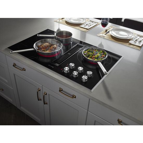 Jenn-Air - JED3536GS - Euro-Style 36 JX3™ Electric Downdraft Cooktop-JED3536GS  | Weaver Appliance
