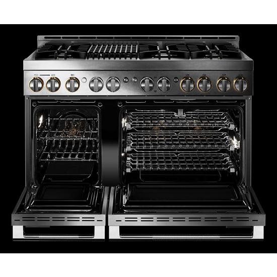 Model: JGRP648HL | Jenn-Air RISE™ 48" Gas Professional-Style Range with Grill