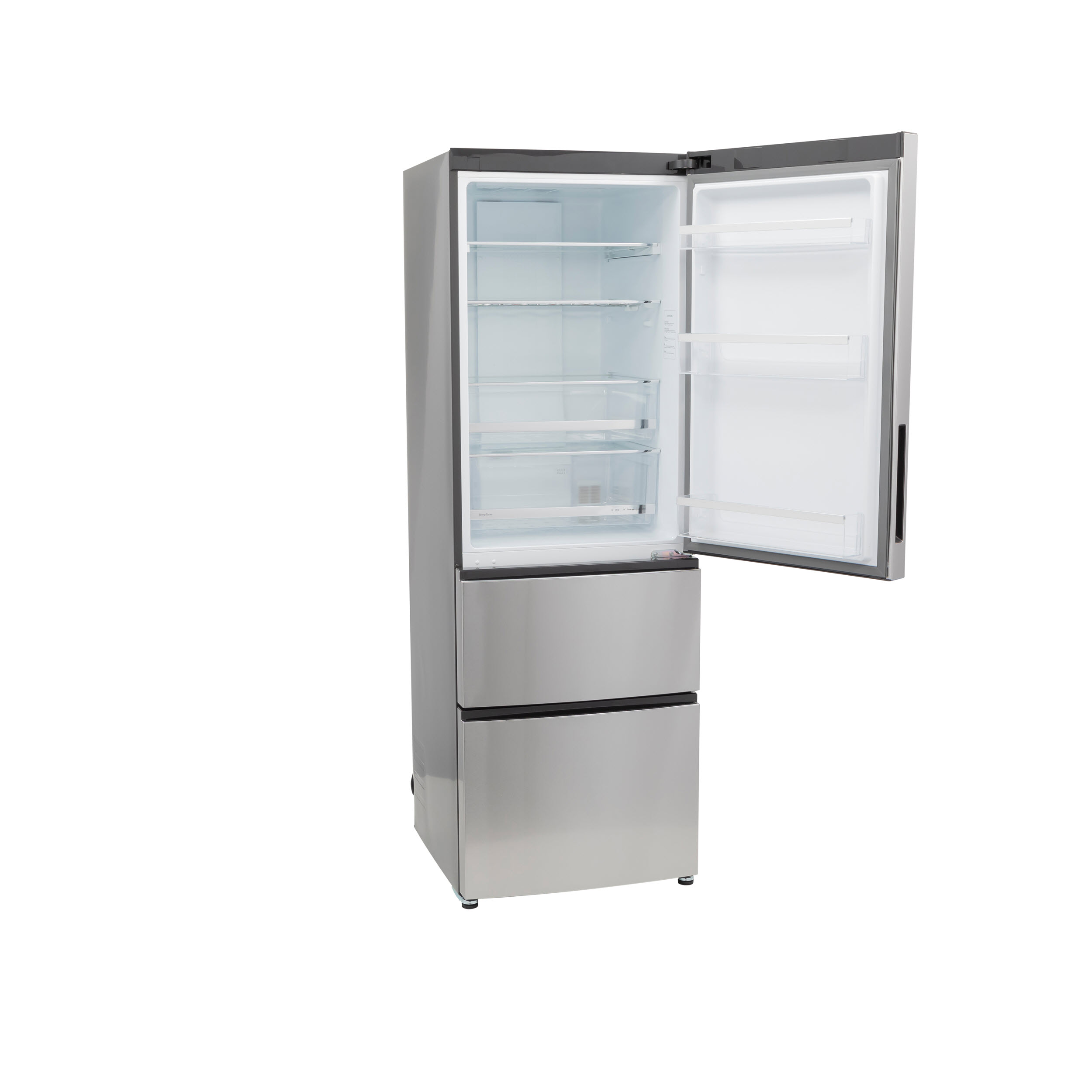 GE Bottom Freezer Refrigerator In Stainless Steel, Counter , 41 OFF