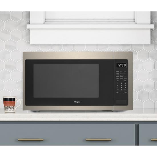 2.2 cu. ft. Countertop Microwave with 1,200-Watt Cooking Power