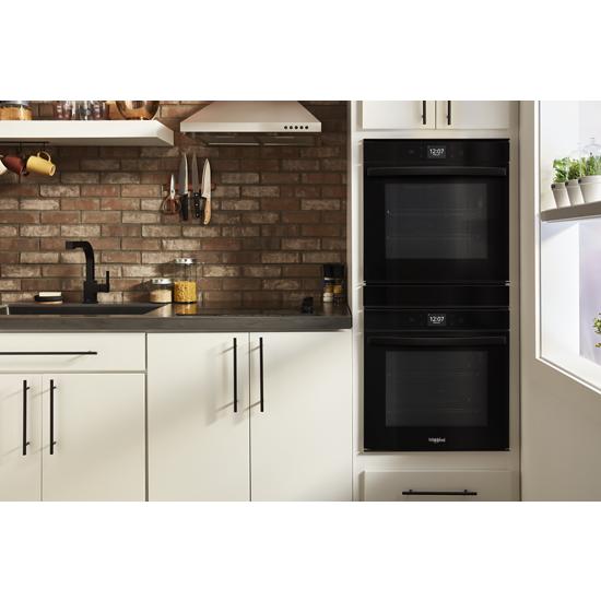 Whirlpool WOD52ES4MB 5.8 Cu. Ft. 24 Inch Double Wall Oven with