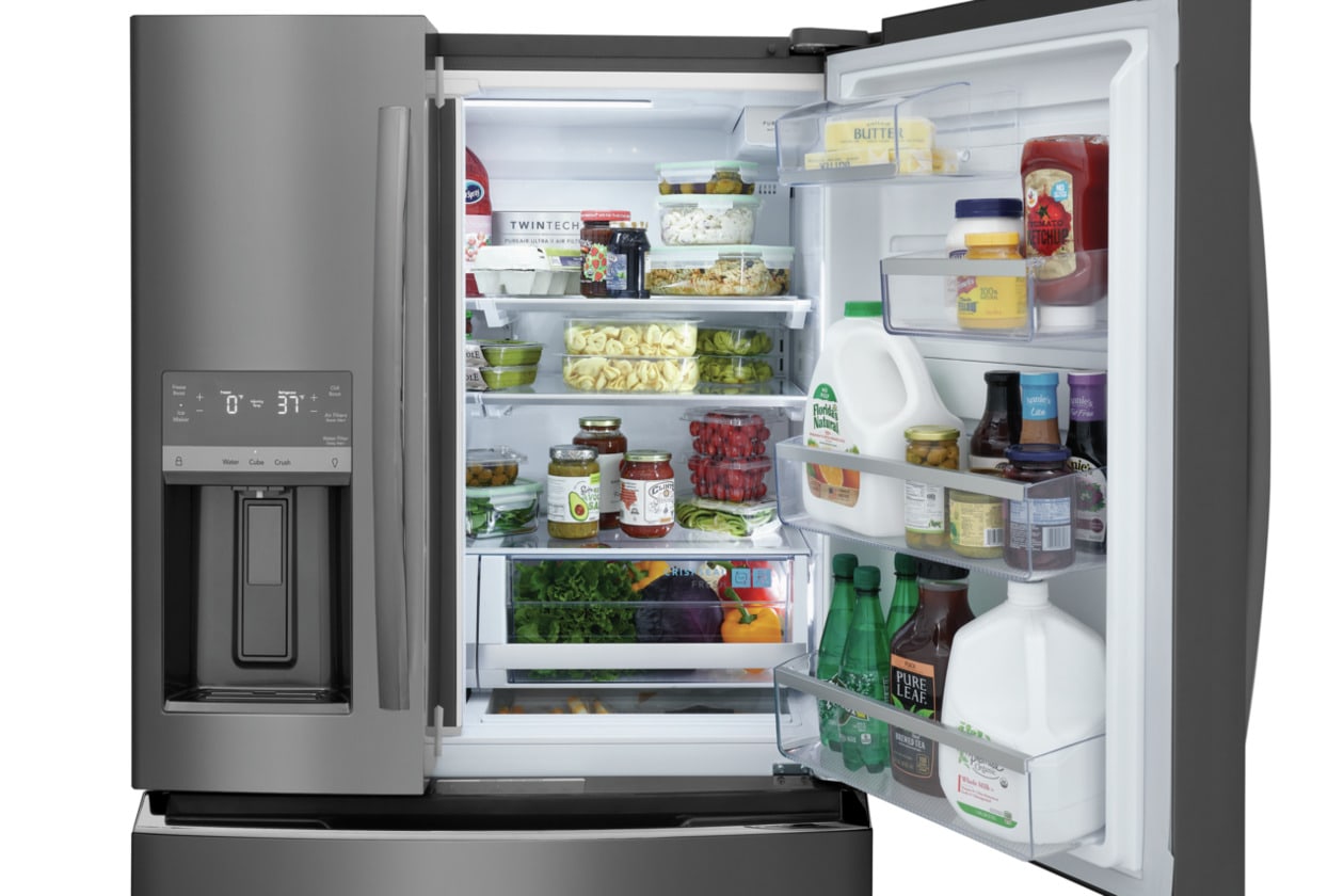 Model: GRMC2273CD | Frigidaire Gallery 22 Cu. Ft. Counter-Depth 4-Door French Door Refrigerator