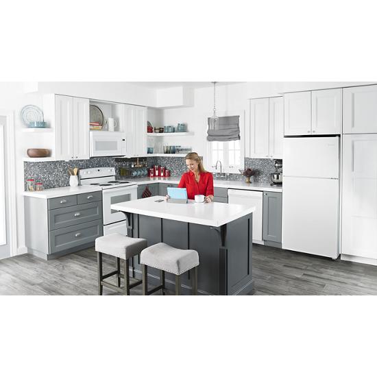 Amana ART318FFDW 30inch Amana® TopFreezer Refrigerator with Glass