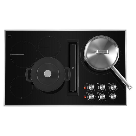 Jenn-Air - JED3536GS - Euro-Style 36 JX3™ Electric Downdraft Cooktop-JED3536GS  | Rosner's Appliance | West Palm Beach , FL