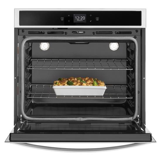 Model: WOS51EC7HS | Whirlpool 4.3 cu. ft. Smart Single Wall Oven with Touchscreen