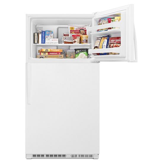 Model: WRT311FZDW | Whirlpool 33-inch Wide Top Freezer Refrigerator - 20 cu. ft.