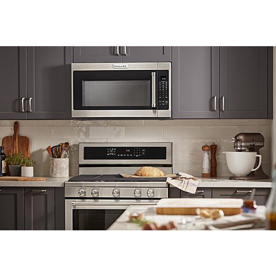 Model: KFGG500ESS | KitchenAid 30-Inch 5-Burner Gas Convection Range