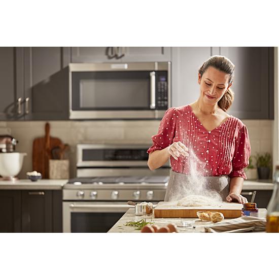 Model: KFGG500ESS | KitchenAid 30-Inch 5-Burner Gas Convection Range