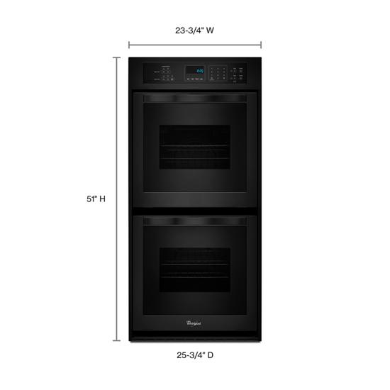 6.2 Cu. Ft. Double Wall Oven with High-Heat Self-Cleaning System