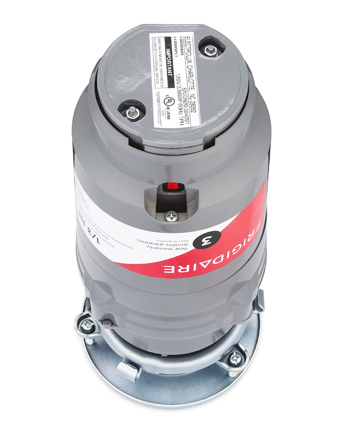 Model: FF03DISPD1 | Frigidaire 1/3HP Direct Wire Disposer