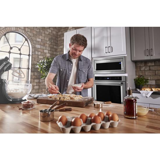 KitchenAid KMBT5011KSS 1000 Watt BuiltIn Low Profile Microwave