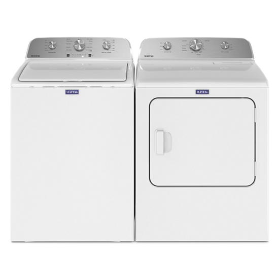 Model: MED4500MW-OB | Maytag Top Load Electric Wrinkle Prevent Dryer - 7.0 cu. ft.