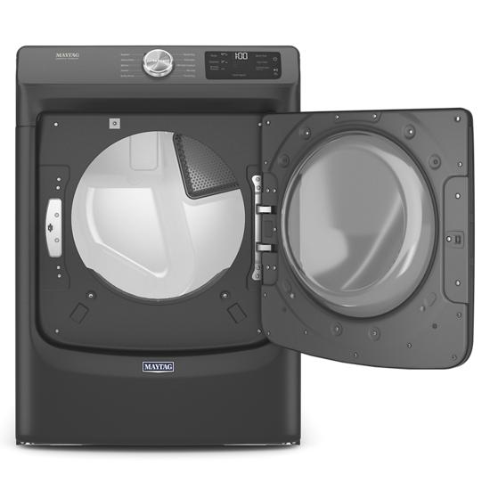 Maytag MED5630MBK Front Load Electric Dryer with Extra Power and