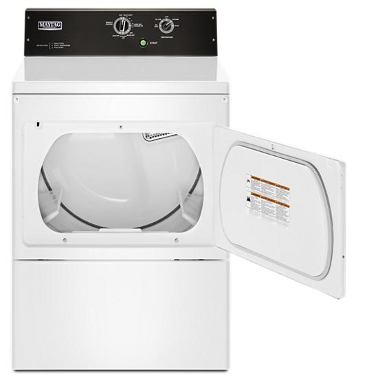 Model: MEDP575GW | Maytag 7.4 cu. ft. Commercial-Grade Residential Electric Dryer