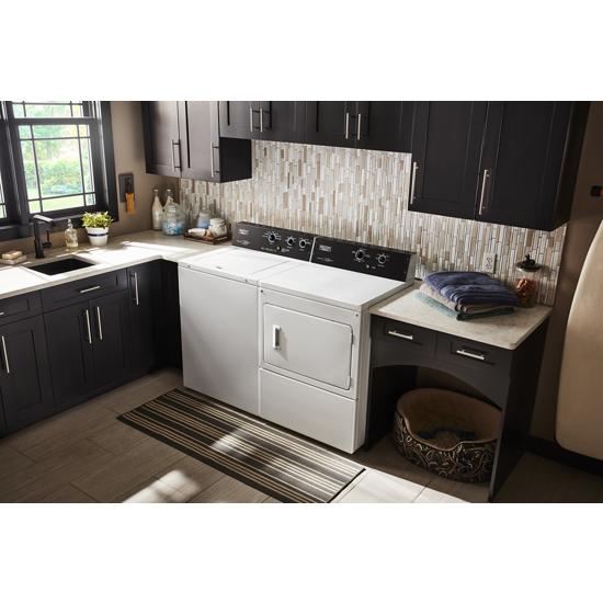 Model: MEDP575GW | Maytag 7.4 cu. ft. Commercial-Grade Residential Electric Dryer