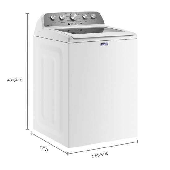 Maytag MVW5430MW Top Load Washer with Extra Power 4.8 cu. ft