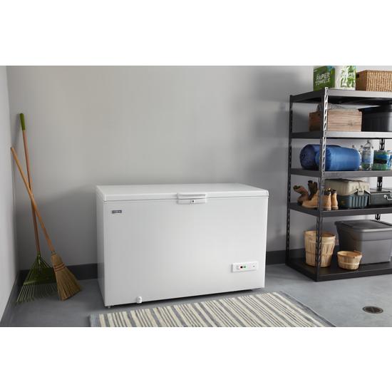 Maytag MZC5216LW Garage Ready in Freezer Mode Chest Freezer with Baskets 16 cu. ft