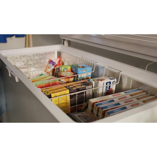 Maytag MZC5216LW Garage Ready in Freezer Mode Chest Freezer with Baskets 16 cu. ft