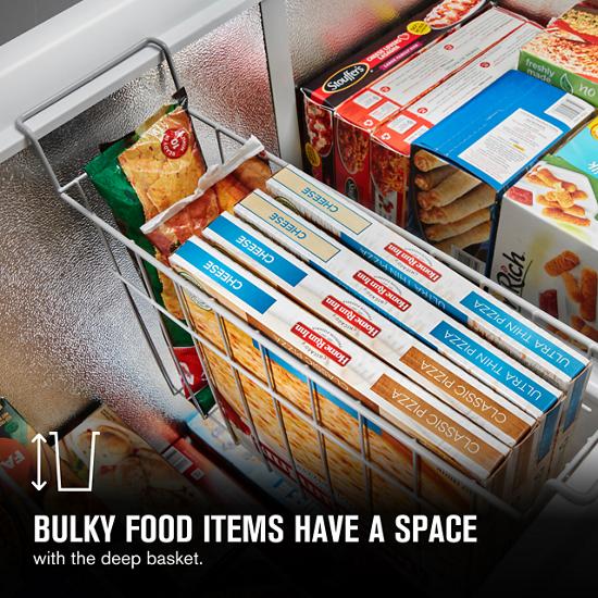 Maytag MZC5216LW Garage Ready in Freezer Mode Chest Freezer with