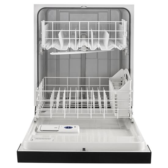 Model: WDF330PAHB | Whirlpool Heavy-Duty Dishwasher with 1-Hour Wash Cycle