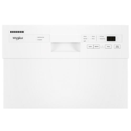 Whirlpool Small-Space Compact Dishwasher with Stainless Steel Tub