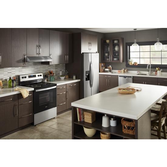 Model: WFC315S0JS | Whirlpool 4.8 cu. ft. Whirlpool® electric range with Keep Warm setting