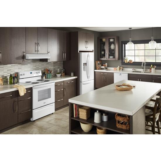 Model: WFC315S0JW | Whirlpool 4.8 cu. ft. Whirlpool® electric range with Keep Warm setting