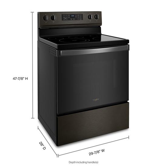 Whirlpool WFE550S0LV 5.3 Cu. Ft. Whirlpool® Electric 5in1 Air Fry OvenWFE550S0LV Rosner